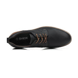 New Shoes For Men Spring/Summer Pu Leather Breathable Casual Shoes Lace up Office Style Business Men's Sneaker Zapatil