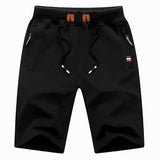 Men's Shorts Summer Breeches Cotton Casual Sweat Bermudas Men Black Homme Classic Brand Clothing Beach Shorts Male