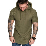 Mens Sleeveless Hoodies Fashion Casual Zipper Hooded Sweatshirt Men bodybuilding tank top sporting Shirt waistcoat vest gym