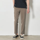 Summer Men's Fashion Loose Ninth Casual Pants Korean Style Khaki/black/brown Color Suit Pants High Quality Trousers M-2XL