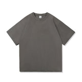 Men's Oversized Graphic Solid T Shirts Colorfuls 100% Cotton White Classical Tee Male Women Short Sleeve O-Neck Streetwear Tops