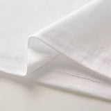 Men Blank T-shirt White Cotton Oversized Vintage Solid Color T-shirt Big Size Women Fashion T Shirt Free Shipping Men's Clothes