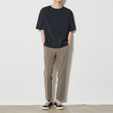 Summer Men's Fashion Loose Ninth Casual Pants Korean Style Khaki/black/brown Color Suit Pants High Quality Trousers M-2XL