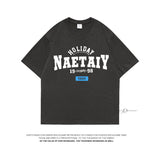 Privathinker Cotton Summer Men's T-shirts Short Sleeve Letter Graphic Unisex Tops Casual Fashion Brand Male Tees Shirts