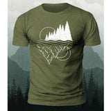 Summer Men's T-shirt Simple Print Round Neck Short-sleeved Y2k T-shirt Casual Versatile Men's Tops Fashion Oversized T-shirt