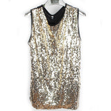 Shiny Gold Sequin Glitter Embellished Blazer Jacket Men Nightclub Prom Suit Blazer Men Costume Homme Stage Clothes For singers