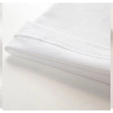 Men Blank T-shirt White Cotton Oversized Vintage Solid Color T-shirt Big Size Women Fashion T Shirt Free Shipping Men's Clothes