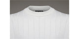 Casual short sleeves t shirt Men Gyms Fitness T-shirt Male Training Workout Knitted stripes Slim Tees Tops Fashion Clothes