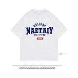 Privathinker Cotton Summer Men's T-shirts Short Sleeve Letter Graphic Unisex Tops Casual Fashion Brand Male Tees Shirts