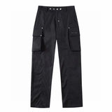 Black 1017 ALYX 9SM Cargo Pants Men Women Multi Metal Button 1:1 ALYX Pants Pockets Slightly Loose Trousers