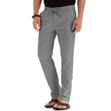 Spring Summer Men's Cotton Linen Pants Male Breathable Solid Linen Trousers Men Fitness Streetwear S-3XL Joggers Men Streetwear