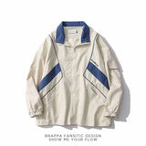 Mens Jacket Japan Matching High Streetwear Loose Casual Sports Baseball Uniform Preppy Hip Hop Coat