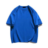 Men Blank T-shirt White Cotton Oversized Vintage Solid Color T-shirt Big Size Women Fashion T Shirt Free Shipping Men's Clothes