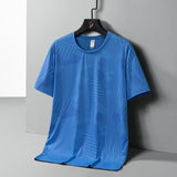 Quick-Dry GYM Sports Streetwear Fashion Oversized 8XL T Shirt Japan Style Black White  Summer Short Sleeves Top Tees Tshirt