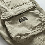 Spring Summer Multi-Pockets Men's Straight Cargo Pants Military Style Tactical Long Trousers Male Cotton Casual Work Pant
