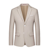 11 Color High Quality Men Blazer Classic New Slim Fit Solid Color Suit Jacket Fashion Business Casual Suit Blazer Plus Size 6XL