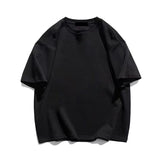 Men Blank T-shirt White Cotton Oversized Vintage Solid Color T-shirt Big Size Women Fashion T Shirt Free Shipping Men's Clothes