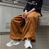 Vintage Baggy Cargo Pants Men Parachute Wide Leg Trousers Male Oversize Retro Loose Casual Japanese Streetwear Hip Hop