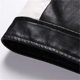 Mens Leather Jackets Casual High Quality Classic Motorcycle Bike Jacket Men Plus Thick Coats Spring/ Autumn chaqueta hombre