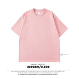 Neploha Waffle T-shirts For Men Basic Tee Casual T shirt Oversized Tops Quality Unisex Short Tshirts Tees Men Clothing