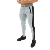 Men Loose Sport Running Stripe Sweatpants Fitness Training Pants Mens Straight Trousers Tracksuit Jogging Sportswear