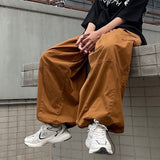 Vintage Baggy Cargo Pants Men Parachute Wide Leg Trousers Male Oversize Retro Loose Casual Japanese Streetwear Hip Hop