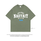 Privathinker Cotton Summer Men's T-shirts Short Sleeve Letter Graphic Unisex Tops Casual Fashion Brand Male Tees Shirts