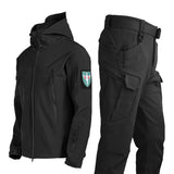 Winter Autumn Fleece Men Jacket Military Tactical Waterproof Suit Outdoor Fishing Hiking Camping Tracksuits Coat Thermal