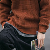 Sweaters Men Winter Casual Regular Fit Crewneck Sweaters Men Pullovers Knitted Sweater Men Fashion Clothing