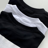 T-Shirts Men's High Street Hip Hop Loose Tees  Oversize Unisex 100% Cotton back landscape print T-Shirt