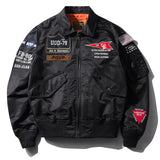 Spring Autumn Bomber Baseball Jackets Mens Outdoor Casual Pattern Letter Embroidery Loose Motorcycle Pilot Coats Male Streetwear