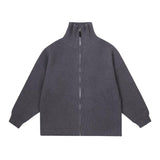 New Turtleneck Sweater Cardigan Men Winter Korean Fashion All-match Solid Color Zipper Knitted Cardigan for Men Streetwear