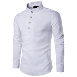 Summer Men's Shirt Slim Business Casual Long-sleeved Shirt Men's Clothing Men Fashion Shirt