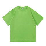 Men Oversized Graphic Solid T Shirts Colorfuls 100% Cotton  Mens White Classical Tee Male Short Sleeve O-Neck Tops