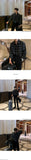 Men Spring Autumn New Korean Casual Shirts Male Plaid Single Breasted Blouses Men Long Sleeve Loose  Shirts V46