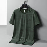 Quick-Dry GYM Sports Streetwear Fashion Oversized 8XL T Shirt Japan Style Black White  Summer Short Sleeves Top Tees Tshirt