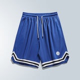 Men's Summer Mesh Sports Shorts Basketball Fitness Speed Dry Running Breathable Shorts Casual Loose Large Size Bermuda Shorts