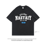 Privathinker Cotton Summer Men's T-shirts Short Sleeve Letter Graphic Unisex Tops Casual Fashion Brand Male Tees Shirts