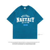 Privathinker Cotton Summer Men's T-shirts Short Sleeve Letter Graphic Unisex Tops Casual Fashion Brand Male Tees Shirts
