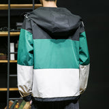 Windbreaker Jacket Men Japan Style Hooded Casual Lightweight Jackets Men Streetwear Hip Hop Harajuku Jacket Hoodies Coats