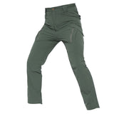 Men Summer Quick Dry Thin Outdoor Trekking Fishing Hiking Pants Waterproof Fleece Warm Military Tactical Cargo Skiing Trousers