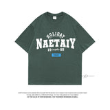 Privathinker Cotton Summer Men's T-shirts Short Sleeve Letter Graphic Unisex Tops Casual Fashion Brand Male Tees Shirts