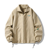 Autumn Oversize Bomber Jacket Men Vintage Baggy Coat Fashion Korean Streetwear Zip Up Outerwear Clothing Tops Male Plus Size 3XL