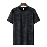 Quick-Dry GYM Sports Streetwear Fashion Oversized 8XL T Shirt Japan Style Black White  Summer Short Sleeves Top Tees Tshirt