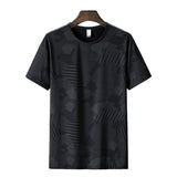 Quick-Dry GYM Sports Streetwear Fashion Oversized 8XL T Shirt Japan Style Black White  Summer Short Sleeves Top Tees Tshirt