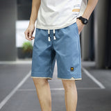 Summer Men's Shorts Sports Five-Point Pants Loose Casual Beach Pants Solid Color Trend Outer Wear Large Size Shorts 8Xl