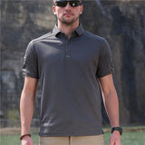 T-shirt Men Summer Short Sleeve Top Tee Outdoor Tshirt Casual Clothing Army Workout Plus Size Tactical T Shirt Men