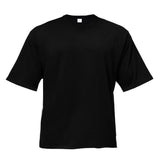Oversized T shirt Men Loose Drop Shoulders Gym Clothing Bodybuilding Fitness Streetwear Hip-Hop T-shirt Quick Dry Mesh Sport Tee