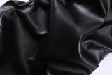 Hip Hop Mens Pleated Pu Leather Pants Harajuku Retro Streetwear Loose Ruched Casual Trousers Straight Solid Color Black Pants