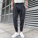Brand Clothing Men's Spring High Quality Casual Pants/Male Spring Fashion Business casual Trousers Loose Haroun Pants 29-36